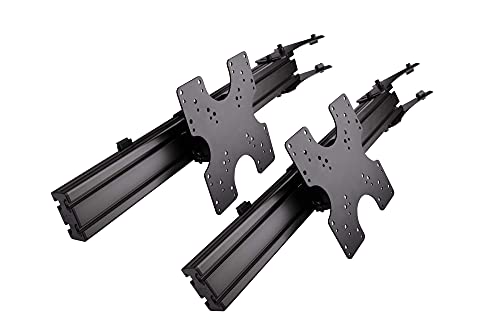 Next Level Racing Elite Freestanding Triple Monitor Stand Add-On Carbon Grey (Nlr-E006) - Pc;