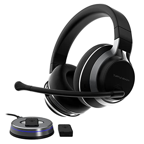 Turtle Beach Stealth Pro Cuffie Da Gioco Bluetooth Senza Fili Multipiattaforma Con Cancellazione Attiva Del Rumore Per Ps5, Ps4, Pc, Switch E Mobili