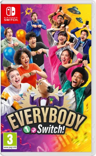 Everybody 1-2 Switch! Videogioco Nintendo - Ed. Italiana - Versione Su Scheda
