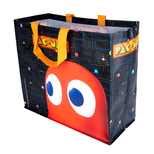 Borsa A Tracolla Konix Pac-Man 40 X 45 X 20 Cm - Materiale Riciclato - Design A Labirinto