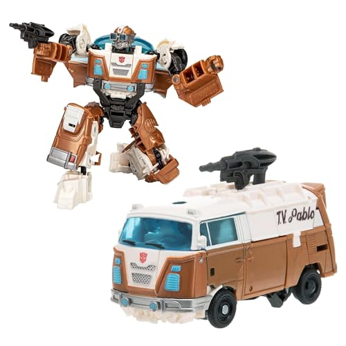Transformers Deluxe Class, Action Figure Convertibile Di Wheeljack Ispirata Al Film Transformers: Il Risveglio, Action Figure Da 12,5 Cm