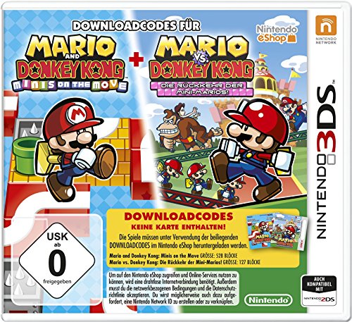 Nintendo Mario & Donkey Kong: Minis On The Move & The Minis March Again, 3Ds [Edizione: Germania]