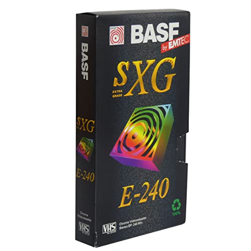 Basf Emtec Sxg E Di 240 Vhs Video Cassette