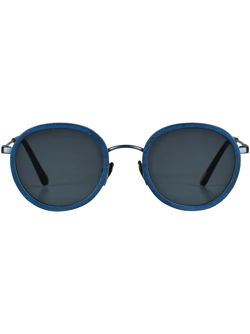 Vilebrequin x Shelter Victoire round-frame sunglasses - Blu