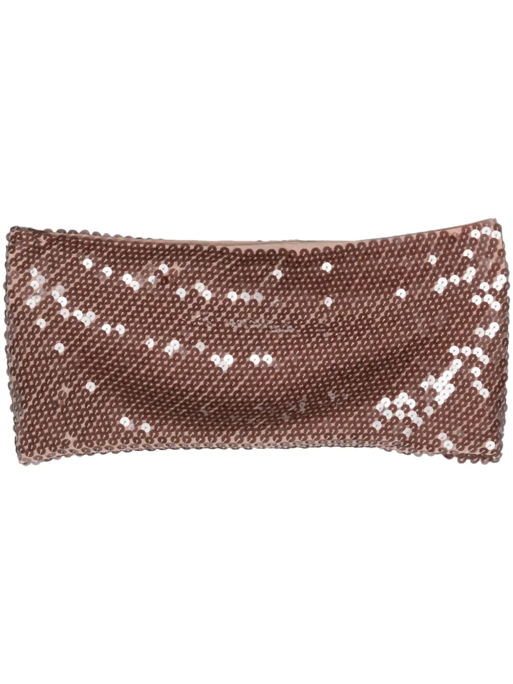 Rick Owens Lilies sequin-design bandeau top - Rosa