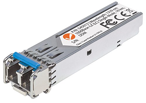 Intellinet 545013 Transceiver Gigabit Ethernet Mini-Gbic Sfp 1310 Nm (1000 Mbit/S, Sfp, Lc, Ieee 802.3Z, 1000Base-Lx, Fiber Optic)