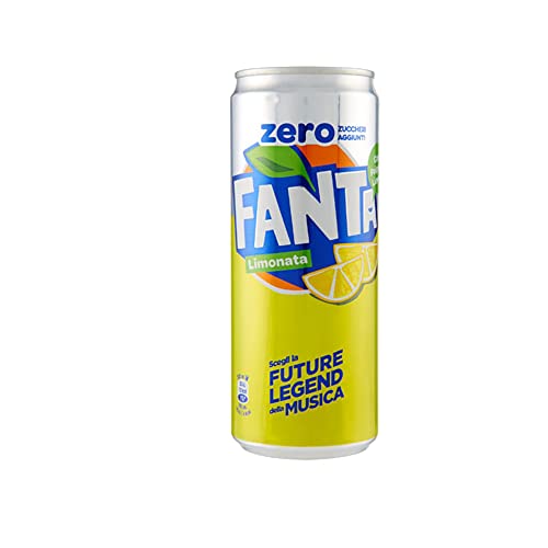 Fanta 93825 Lemon Zero Lattina, 33Cl