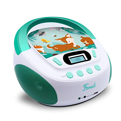 Metronic Kinder Cd-Speler - Bos - Lichtgroen (477147)