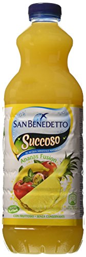 San Benedetto Succoso Ananas Fusion In Acqua Minerale Naturale, 1500Ml