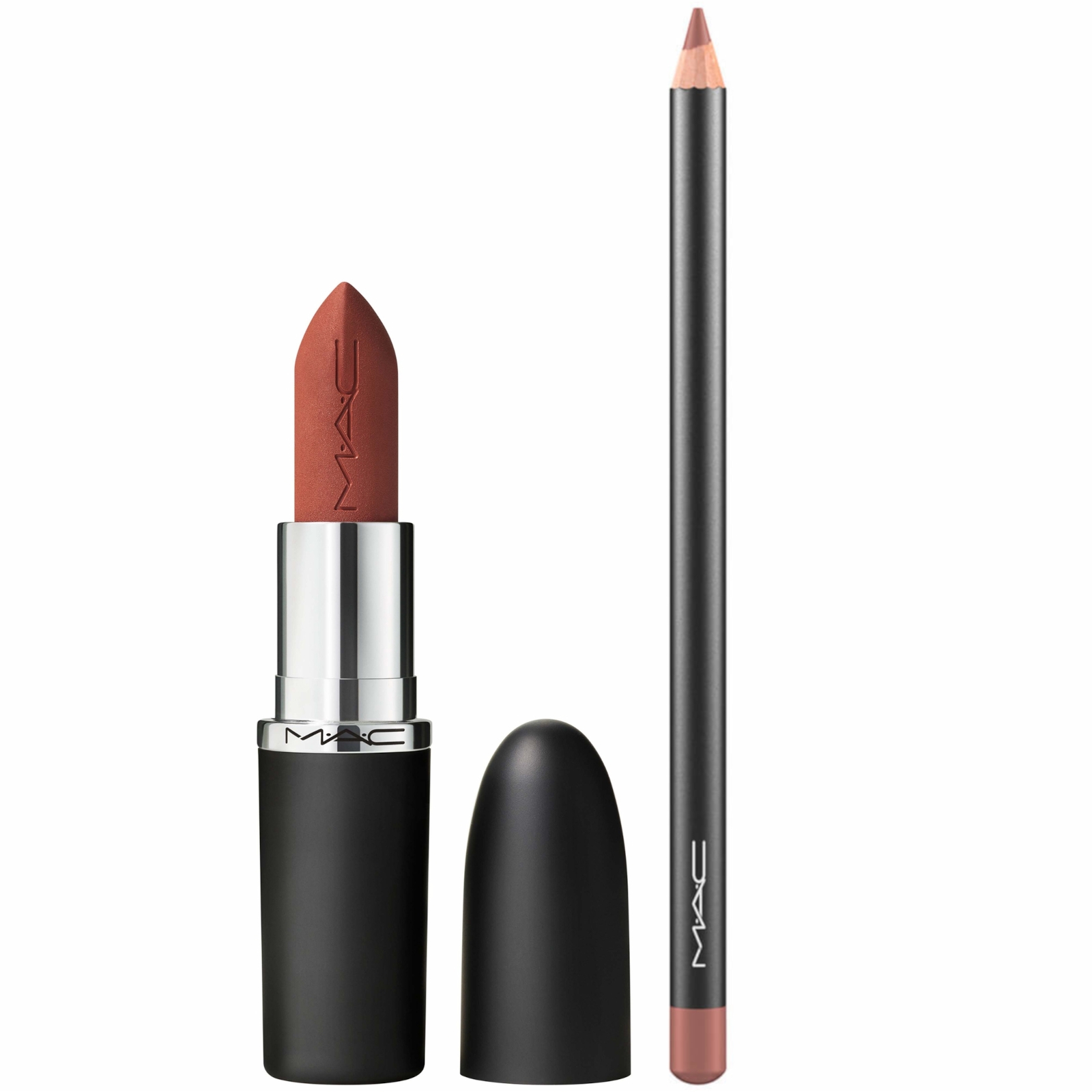 MAC Macximal Silky Matte Lip Duo (Various Shades) - Taupe