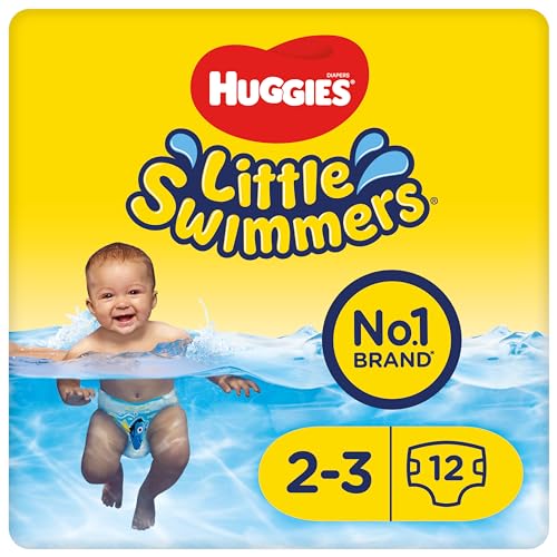 Huggies Little Swimmers - Pannolini Da Nuoto, Taglia 2-3, 3-8 Kg