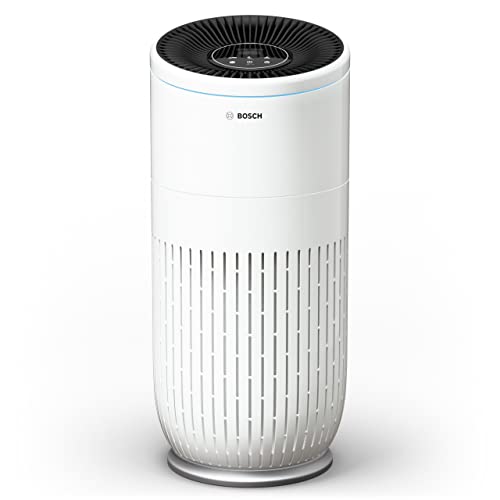 Bosch Purificatore D'Aria Air 6000 ‒ Rimuove Efficacemente Inquinanti In 125 M² ‒ Con Filtro Dell'Aria Hepa, Sensori Per Aria E Umidità, Modalità Auto