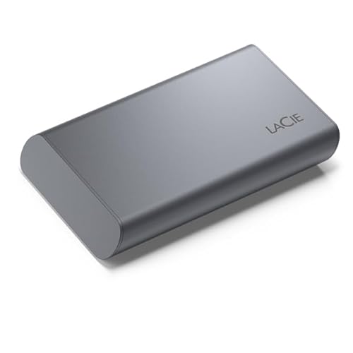 Lacie Mobile 2Tb Secure Usb-C Mobile Esterno Stato Solido Grigio