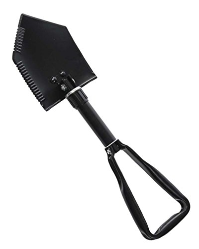 Mil-Tec Us 2.5Mm Trifold Pala Con Custodia Nero