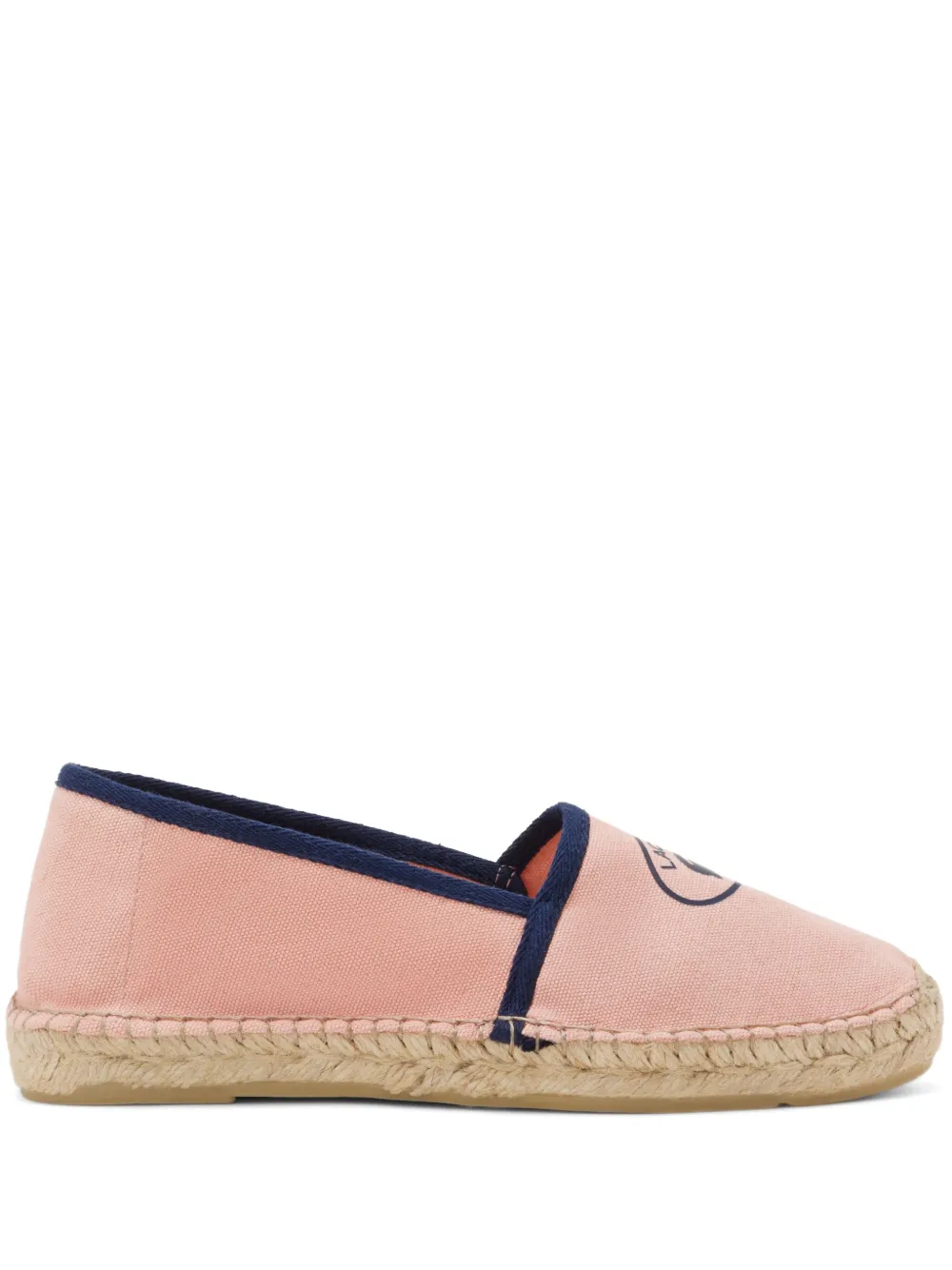Lacoste logo-print espadrilles - Rosa