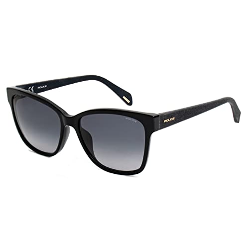 Police Splg44 Sunglasses, 0700, 56 Unisex