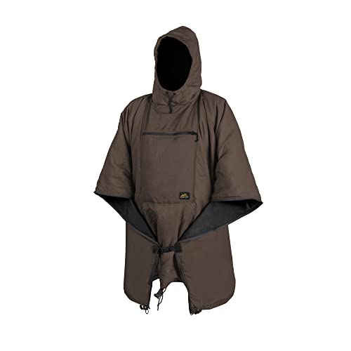 Helikon-Tex Swagman Roll Poncho Outdoor Survival Bushcraft Caccia Earth Brown, Marrone Terra, Taglia Unica
