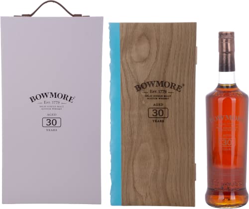Bowmore 30 Years Old Islay Single Malt 45,3% Vol. 0,7L In Holzkiste