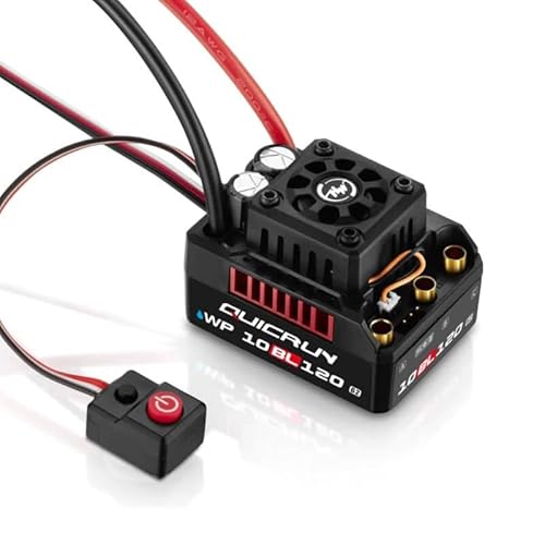 Hobbywing Quicrun Wp10Bl120 G2 - Regolatore Brushless 120A 2-4S