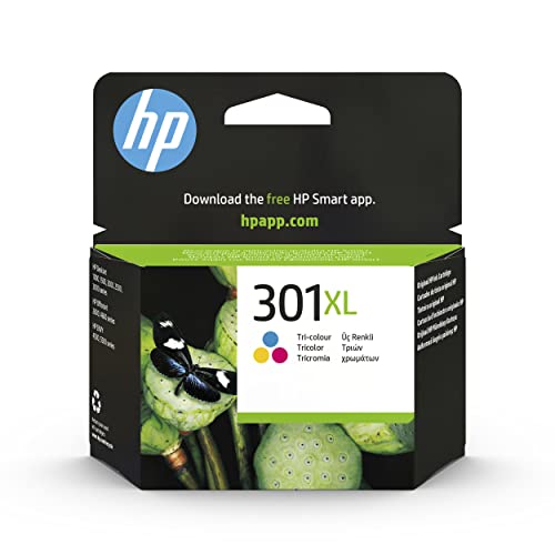 Hp 301Xl Ch564Ee, Cartuccia Originale Hp Da 330 Pagine, Compatibile Con Stampanti Hp Deskjet 1050, 2540 E 3050, Hp Officejet 2620 E 4630, Hp Envy 4500
