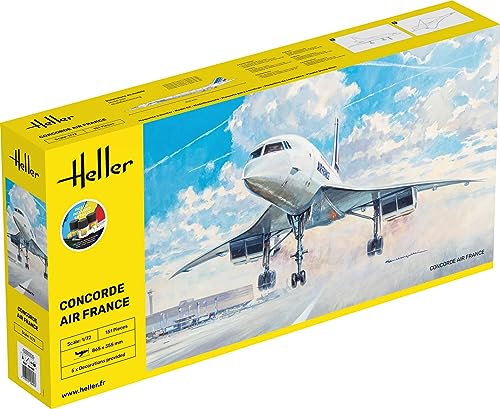 Heller Maquette D'Avion : Starter Kit : Concorde Airfrance
