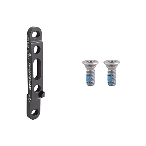 Magura Piatto, Adattatore Rotore Freno A Disco Unisex, Nero, 20 Mm