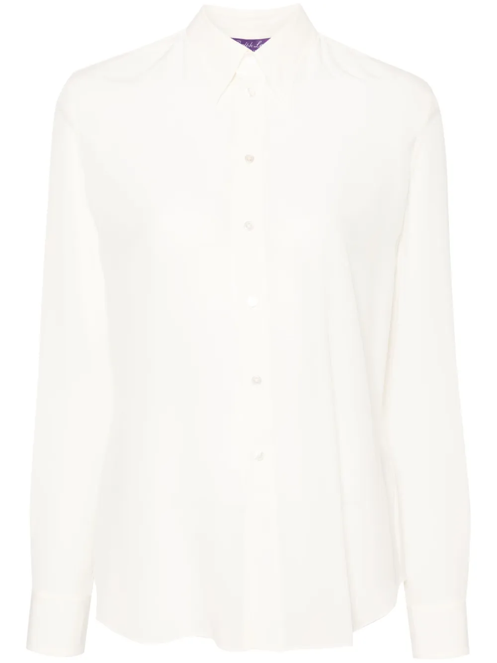 Ralph Lauren Collection Hailey mulberry silk shirt - Bianco