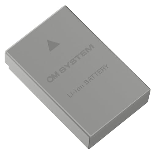 Om System Bls-50 Batteria Ricaricabile Agli Ioni Di Litio, 1210 Mah, Per Fotocamera Olympus, Om System Om-D E-M10, E-M10 Mark Ii/Mark Iii/Mark Iv, E-M
