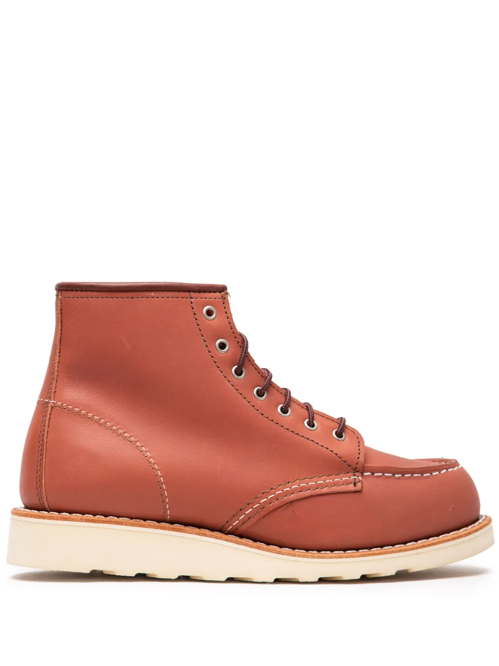 Red Wing Shoes moc toe Legacy boots - Marrone