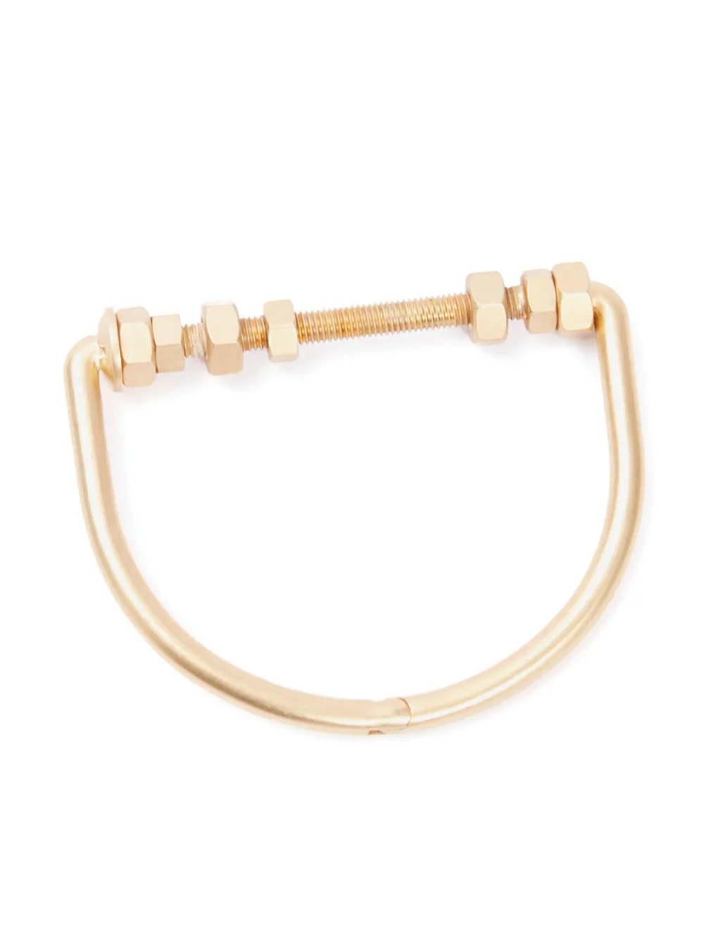 Maison Margiela Bracciale con design a chiodo - Oro