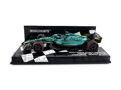 Minichamps 417220118 - Aston Martin Amr22 Lance Stroll Bahrain Gp 2022 - Scala 1/43 - Modello Da Collezione