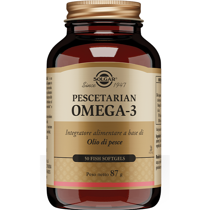 Solgar Pescetarian Omega-3 50 Fish Softgels