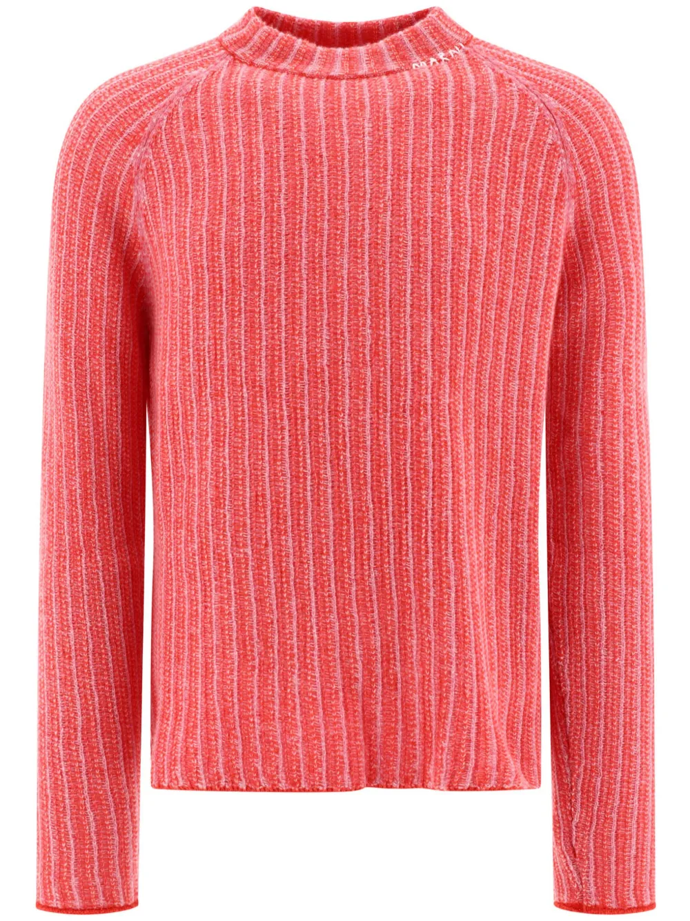 Marni cable-knit jumper - Rosso