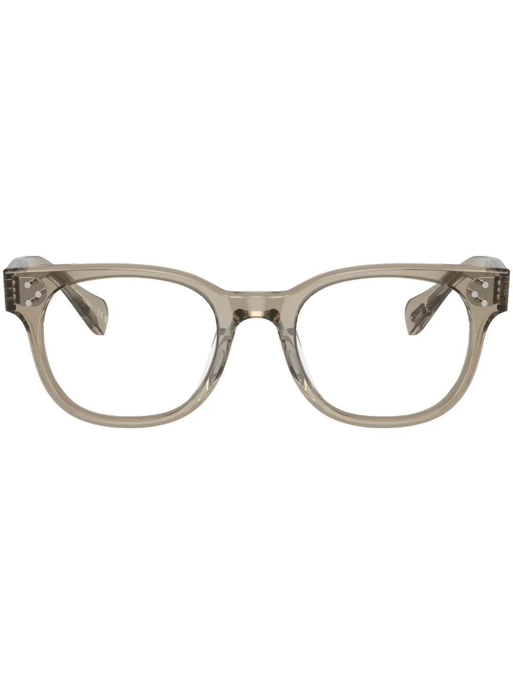 Oliver Peoples Occhiali Afton squadrati - Toni neutri