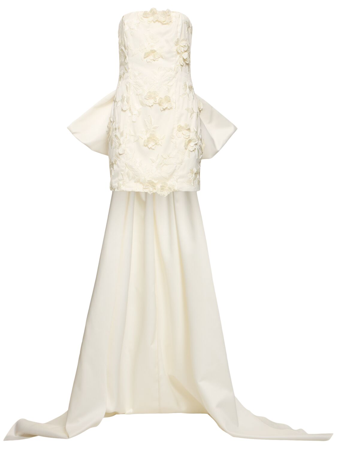 Herika Flower Mini Dress W/ Bow Train