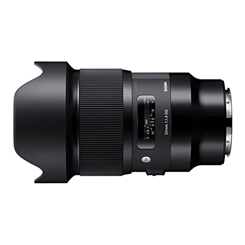 Lente Ibrida Sigma 20Mm F/1.4 Dg Hsm Art Nero Per Montatura L