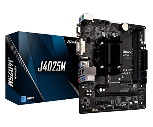 Asrock J4025M Motherboard Micro Atx