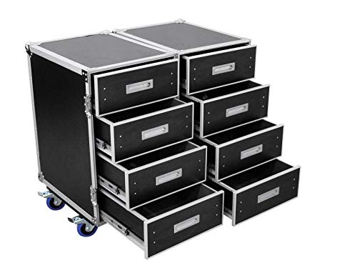 Omnitronic 3012643D Universal-Roadie-Custodia Doppio Cassetti Dd-2