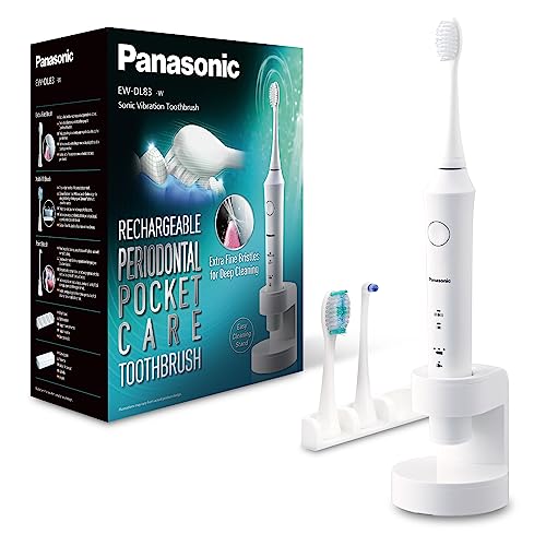 Panasonic Ew-Dl83-W803 Spazzolino Dentale A Vibrazioni Soniche, Bianco