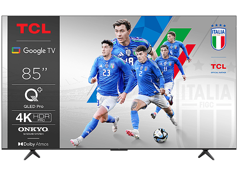 Tcl 85C655 Tv Qled, 85 Pollici, Qled 4K