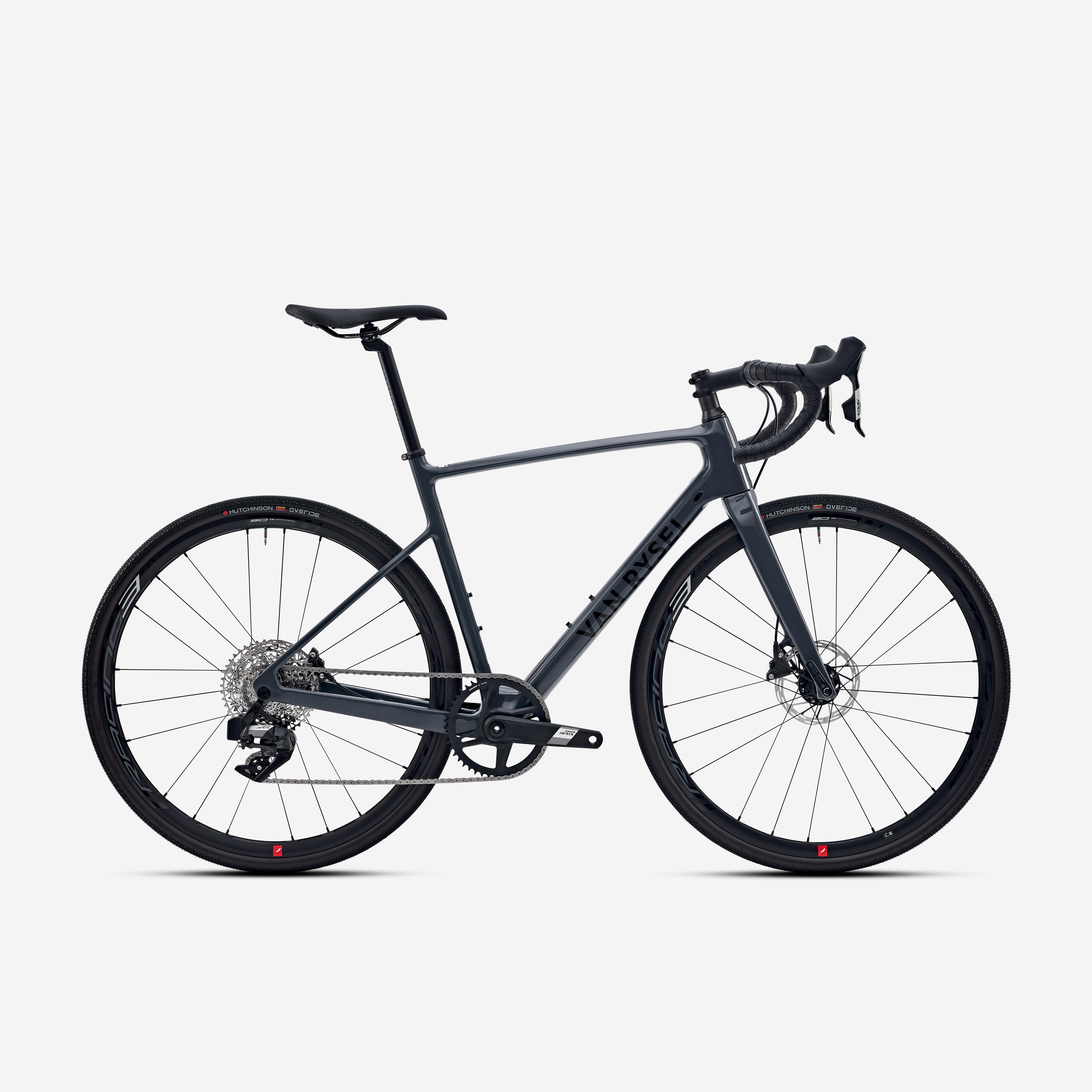 Decathlon | Bici da corsa Van Rysel NCR CF ALLROAD APEX grigia telaio carbonio |  Van Rysel