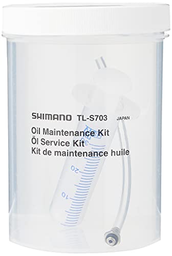 Shimano Tl-S703 Syringe Kit, Parti Per Bici. Unisex Adulto, Argento (Silber-Silber), Sconosciuto