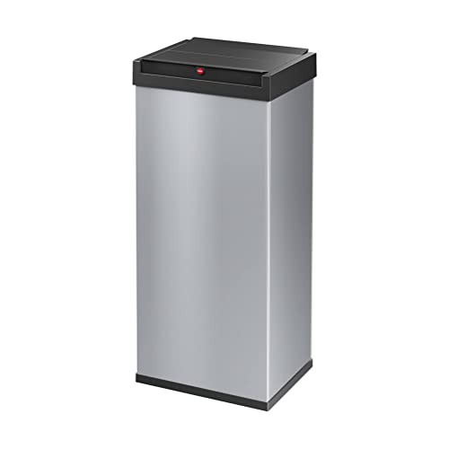 Hailo Big-Box Swingn0860-221 - Ampia Pattumiera 52L, Argento