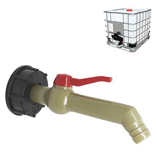 Ibc, Rubinetto Di Scarico Ibc, Accessorio Per Serbatoio Dell'Acqua, Adattatore Da 3/4", Valvola Di Scarico S60X6 Ibc, Accessorio Per Serbatoio Dell'Ac