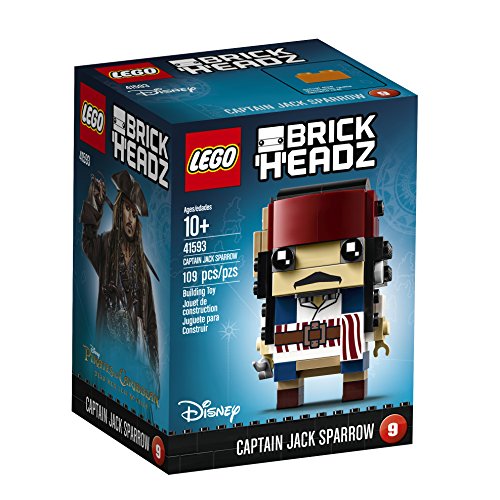 Lego 41593 Brickheadz Capitano Jack Sparrow Disney