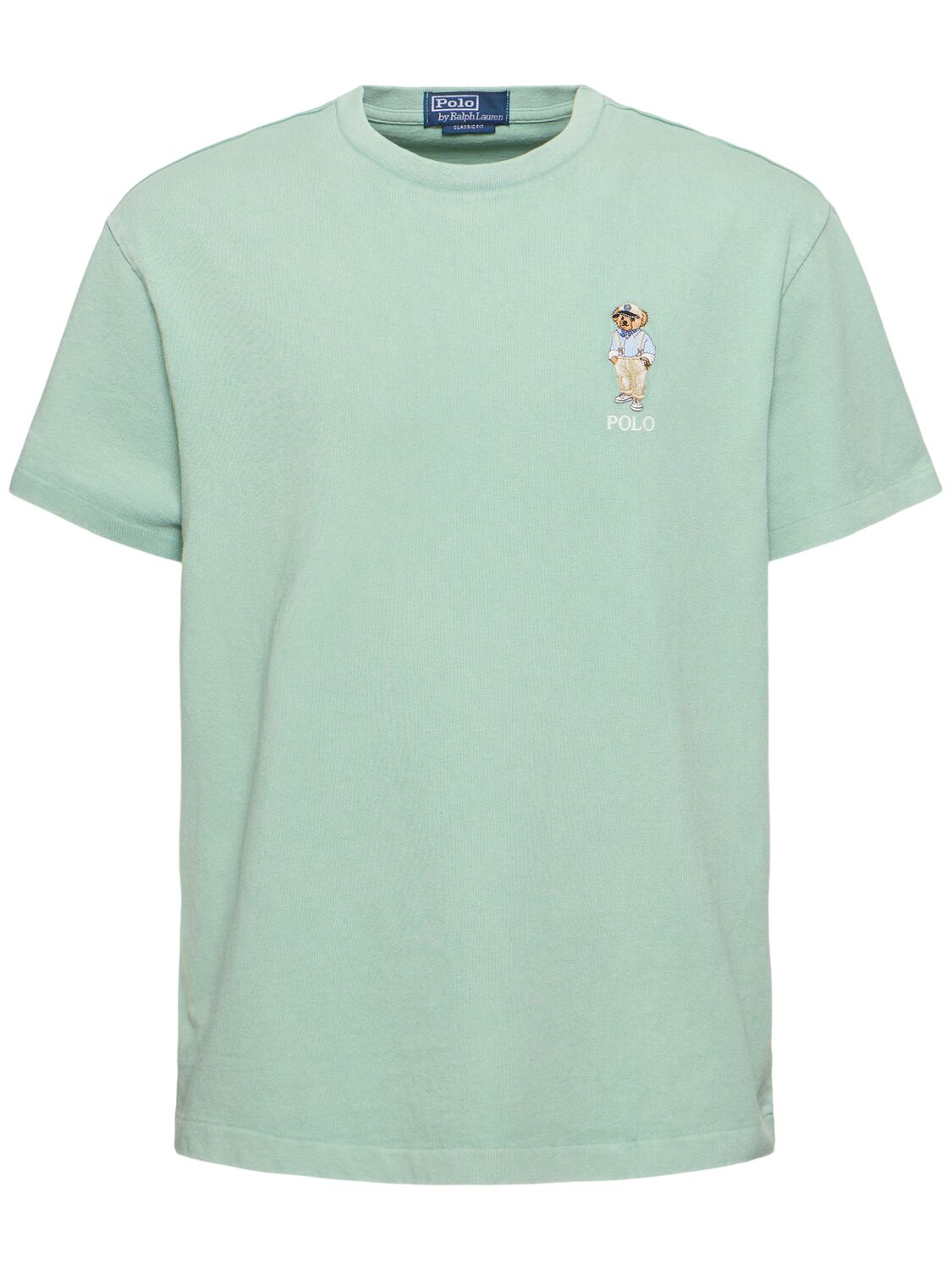 Faded T-Shirt W/ Bear Logo