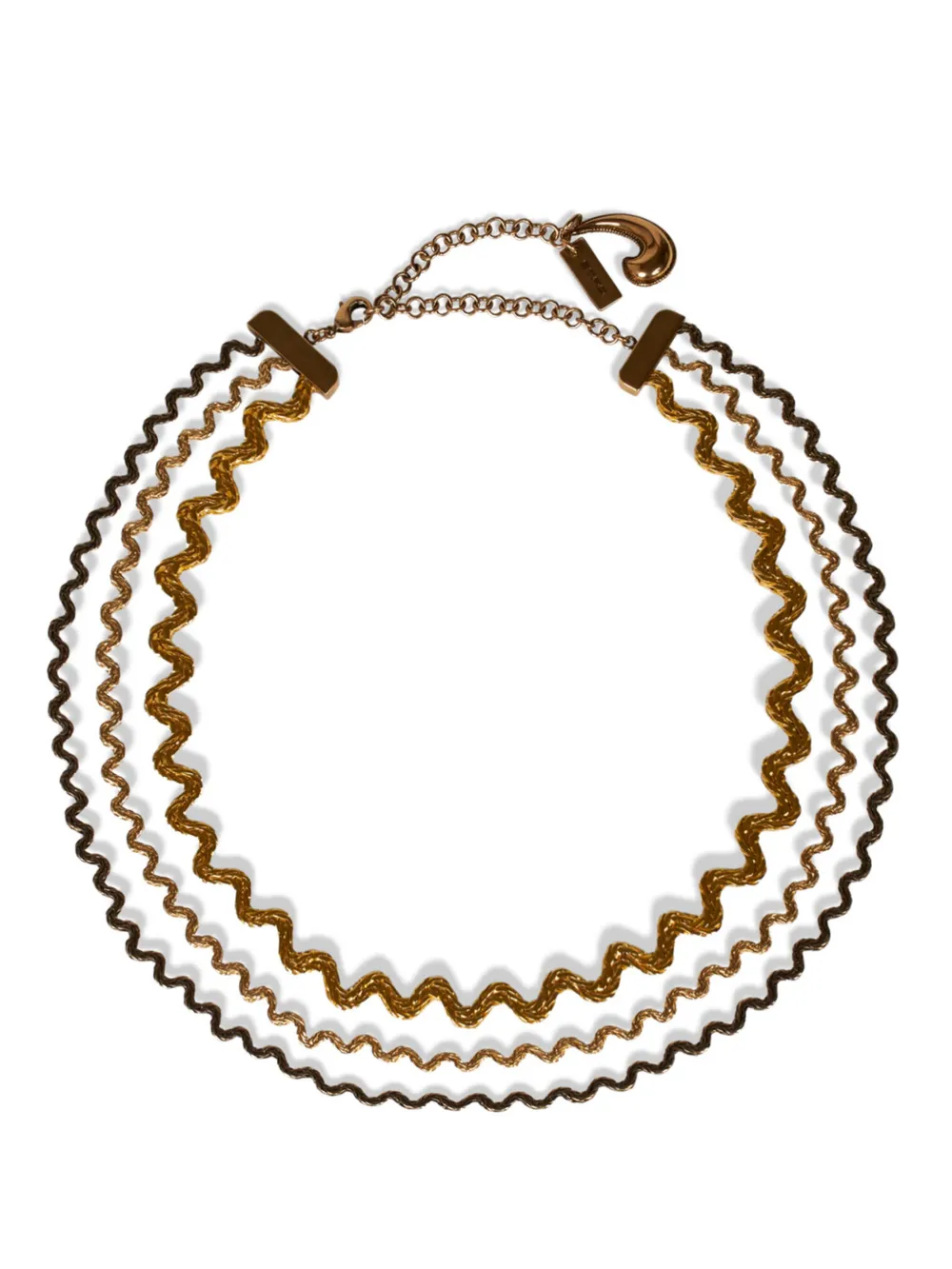 ETRO Wave multi-chain choker - Marrone
