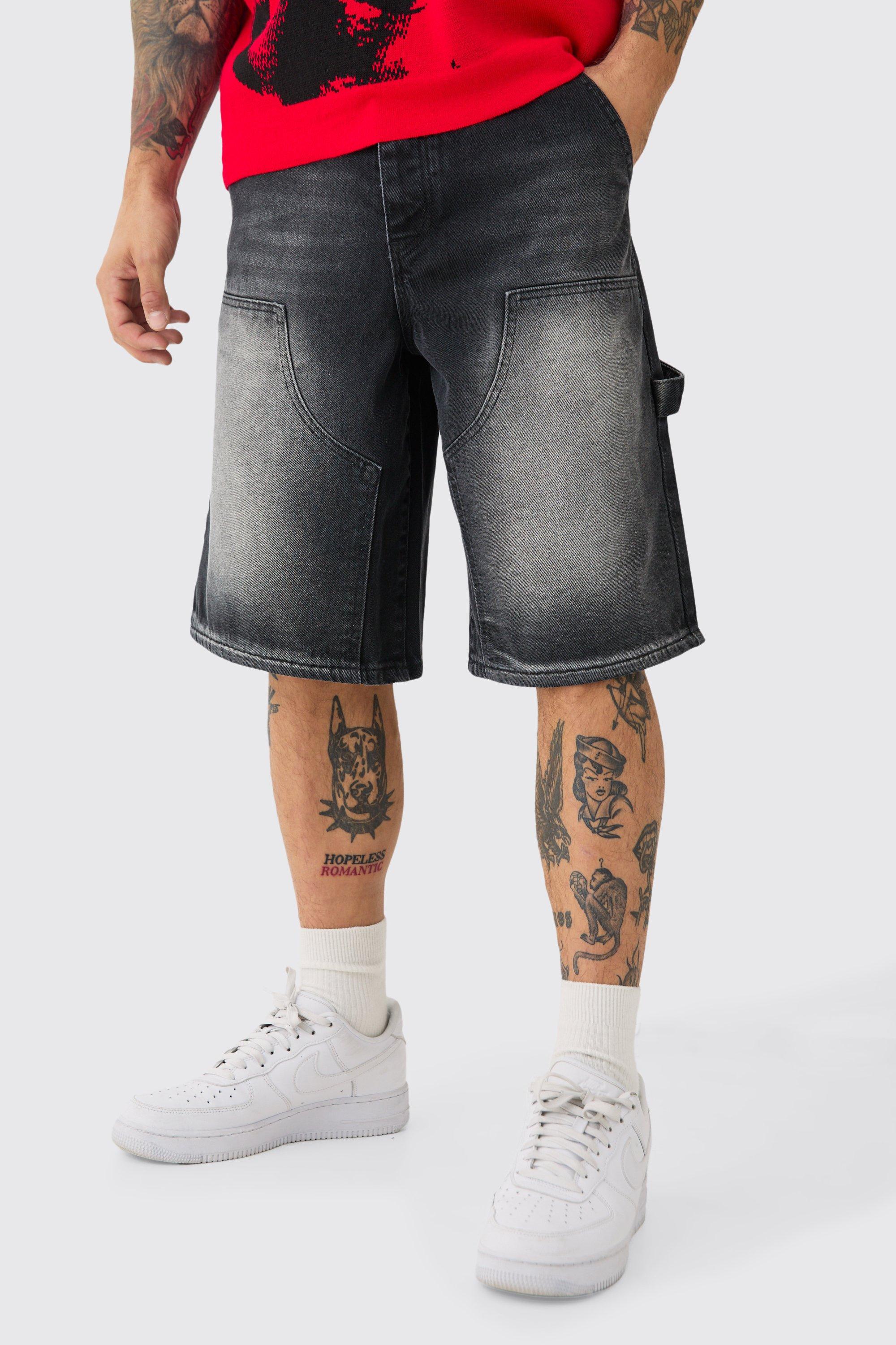 Carpenter Denim Jorts, Nero