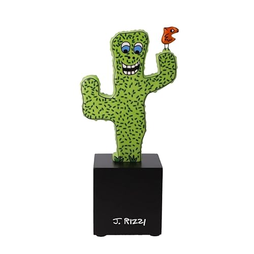 Goebel James Rizzi 26-103-21-1 Pop Art Desert Life - Cactus Da Collezione
