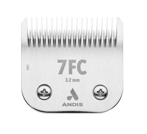 Andis 72605 Lama Di Taglio In Acciaio Con Infuso Al Carbonio Staccabile Ceramicedge, Taglia 7Fc, Lunghezza Del Taglio Da 1/8 Pollici